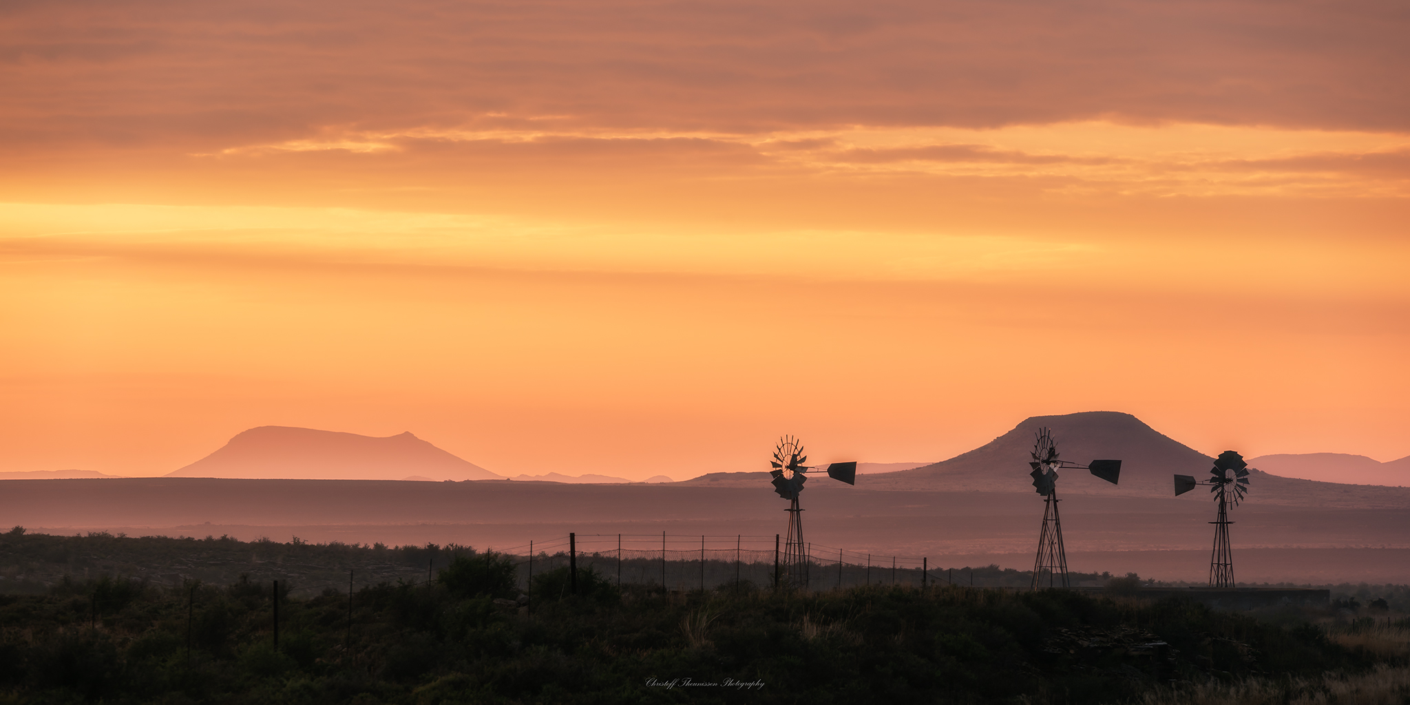 BITTERWATER PANO SUNRISE