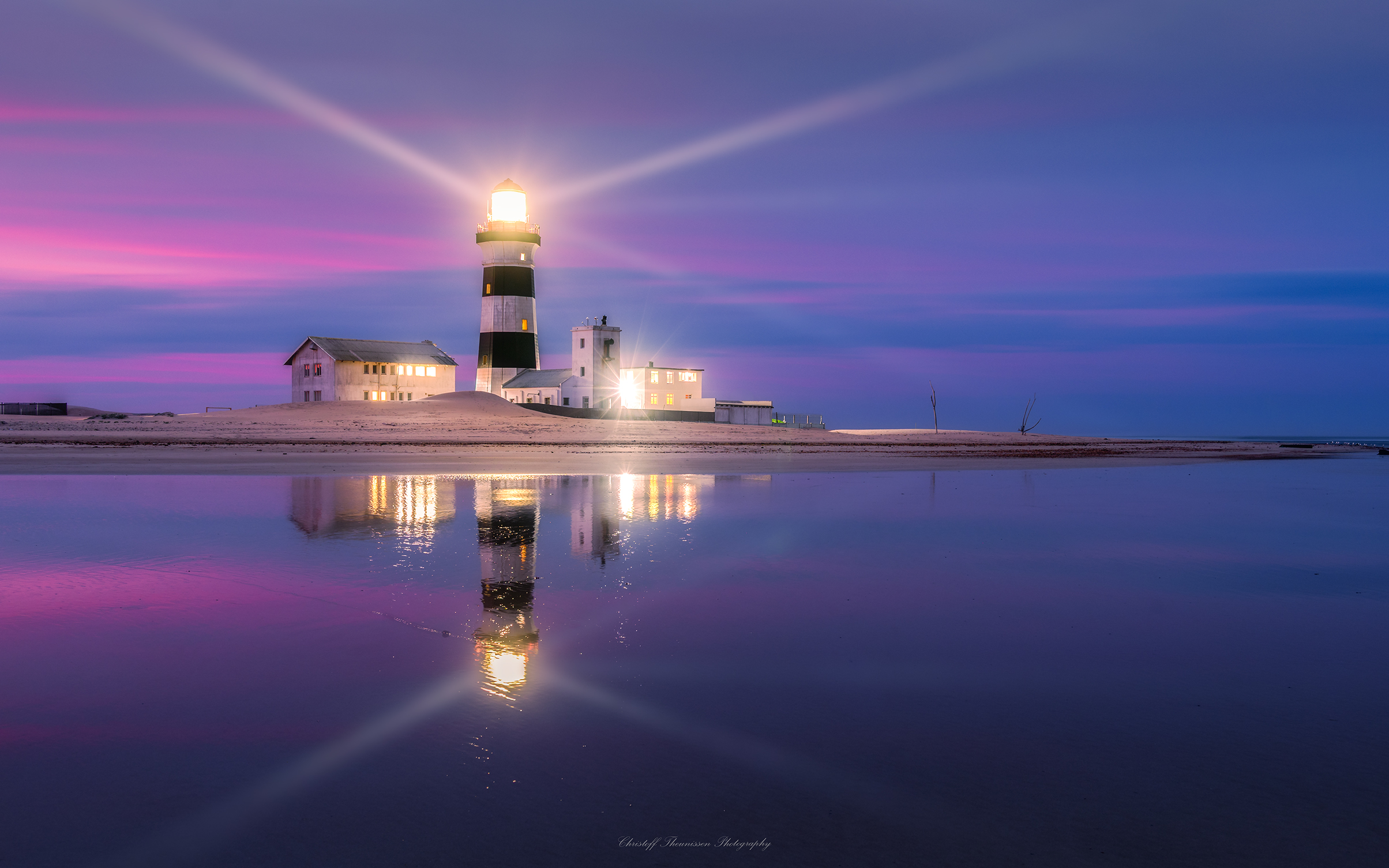 CAPE RECIFE LIGHT SUNSET